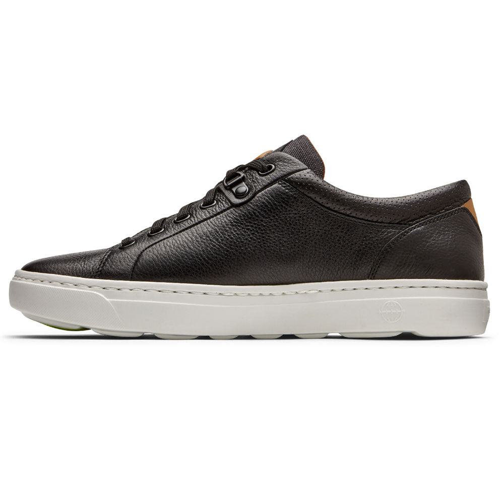 Tenis Rockport Homem Pretas - Lets Walk Cupsole Lace-To-Toe - 60478PUXO